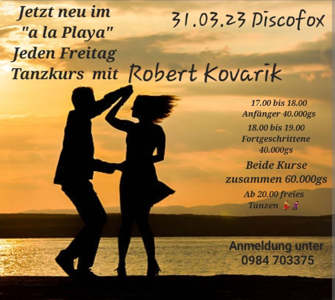 31.03. Discofox Workshop in SanBer