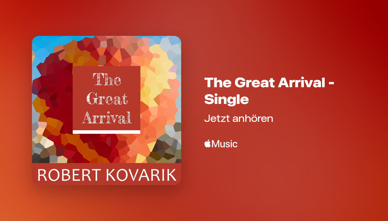 | "The Great Arrival" ist eine Orchestrale Komposition - modern arrangiert. JETZT REINHÖREN!